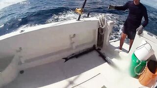 Морская рыбалка на Varadero Куба deep sea выход в океан и борьба с крупной рыбой