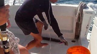 Морская рыбалка на Varadero Куба deep sea выход в океан и борьба с крупной рыбой