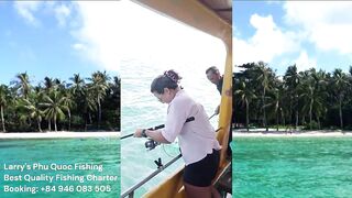 Морская рыбалка на Phu Quoc тур Larrys Phu Quoc Fishing и охота за крупной океанской рыбой