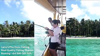 Морская рыбалка на Phu Quoc тур Larrys Phu Quoc Fishing и охота за крупной океанской рыбой