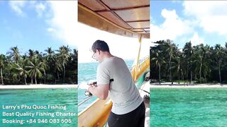 Морская рыбалка на Phu Quoc тур Larrys Phu Quoc Fishing и охота за крупной океанской рыбой