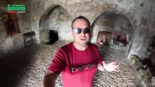 Северный Кипр Ayios Thirsos Карпас уединённый монастырь скалы и виды на море