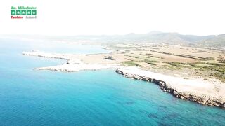 Северный Кипр Ayios Thirsos Карпас уединённый монастырь скалы и виды на море