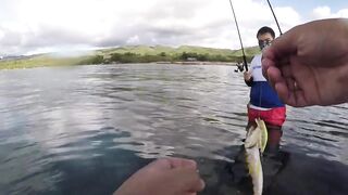 Sogod Cebu быстрая рыбалка на воблеры пока обкатываем скутер брата