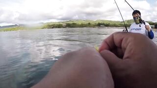 Sogod Cebu быстрая рыбалка на воблеры пока обкатываем скутер брата