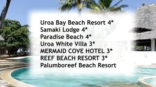 Пляжи Занзибара Uroa худший пляж обзор региона отелей рынка и расписания приливов