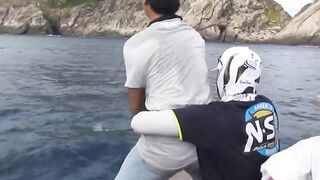 Fishing Bigfish Cu Lao Cham Island Da Nang Viet Nam день морской рыбалки с крупной рыбой у острова