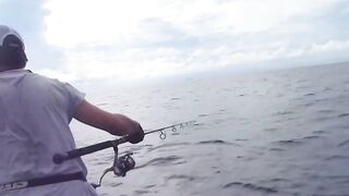 Fishing Bigfish Cu Lao Cham Island Da Nang Viet Nam день морской рыбалки с крупной рыбой у острова