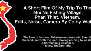 Mui Ne Fishing Village - рыбацкая деревня Phan Thiet во Вьетнаме на рассвете