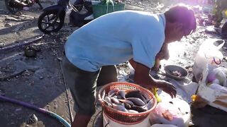 Mui Ne Fishing Village - рыбацкая деревня Phan Thiet во Вьетнаме на рассвете