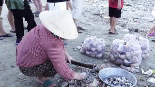 Mui Ne Fishing Village - рыбацкая деревня Phan Thiet во Вьетнаме на рассвете