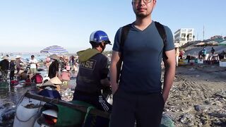 Mui Ne Fishing Village - рыбацкая деревня Phan Thiet во Вьетнаме на рассвете