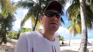 Куба 2020: морская рыбалка на Cayo Coco береговая ловля день второй на открытом ветру