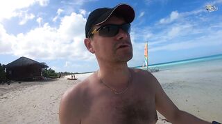 Куба 2020: морская рыбалка на Cayo Coco береговая ловля день второй на открытом ветру