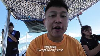 Каково это морская рыбалка в Sanya первые выезды на лодке в Южно Китайском море и живые эмоции рыбака