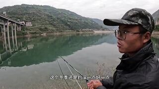 Ханьюаньху, Сычуань - рыбалка в сильном течении и охота за гигантами на озере