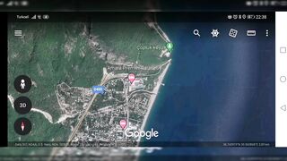 Antalya точки для рыбалки между Beldibi и Göynük поиск уловистых мест на скалистом побережье