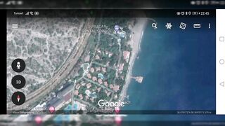 Antalya точки для рыбалки между Beldibi и Göynük поиск уловистых мест на скалистом побережье