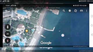 Antalya точки для рыбалки между Beldibi и Göynük поиск уловистых мест на скалистом побережье