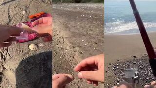 Кувшин полон рыбы береговая рыбалка с удочкой и легендарный улов лукум рыбы всего за один тёплый вечер