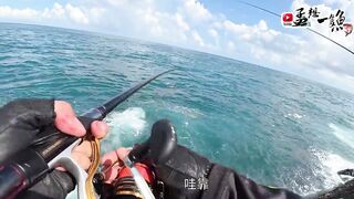 三仙黑礁坪: глубокие бровки и мощное течение как лёгкой снастью вытащить гигантов сезона 黒毛