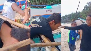 Так мы зарабатываем на жизнь на Боракай ежедневный выход в море на лодке в роли местных рыбаков