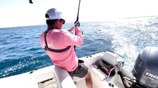 GT popping в Хургаде мощные поклевки и морская рыбалка на гигантского тревалли в Красном море