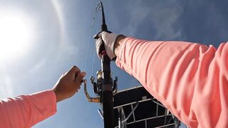 GT popping в Хургаде мощные поклевки и морская рыбалка на гигантского тревалли в Красном море