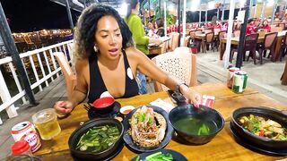 Лучшие морепродукты на Phu Quoc свежая рыба и дар моря прямо с ночной рыбалки