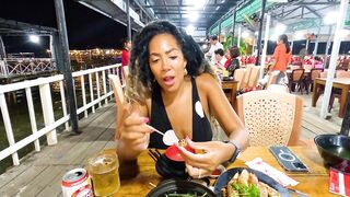 Лучшие морепродукты на Phu Quoc свежая рыба и дар моря прямо с ночной рыбалки