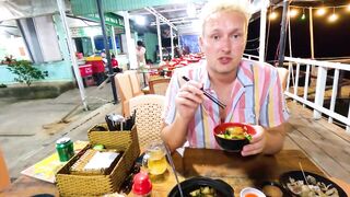 Лучшие морепродукты на Phu Quoc свежая рыба и дар моря прямо с ночной рыбалки