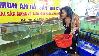 Лучшие морепродукты на Phu Quoc свежая рыба и дар моря прямо с ночной рыбалки