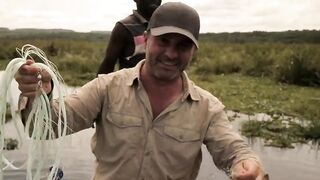 Дикая рыбалка на Ниле погоня за речными монстрами документальное приключение