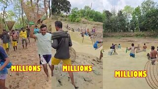 Ловля рыбы бамбуковыми заграждениями у берега Эйлата необычная техника местных рыбаков Израиля