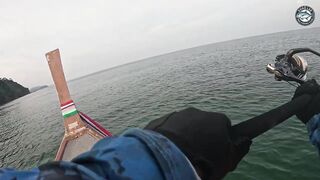 Эпичная морская рыбалка в Таиланде на GT большие попперы и настоящие океанские монстры