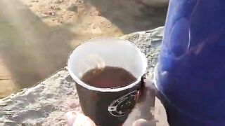 Рыбалка в Эйлате Израиль короткое видео о Красном море и клеве на берегу