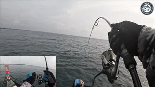 Рекордный дубль GT морская рыбалка у Khao Lak Таиланд два гиганта одновременно на легкие катушки