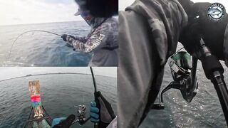 Рекордный дубль GT морская рыбалка у Khao Lak Таиланд два гиганта одновременно на легкие катушки