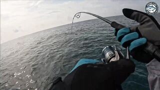 Рекордный дубль GT морская рыбалка у Khao Lak Таиланд два гиганта одновременно на легкие катушки