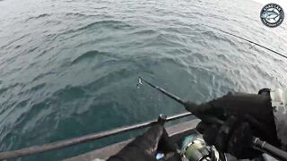 Рекордный дубль GT морская рыбалка у Khao Lak Таиланд два гиганта одновременно на легкие катушки