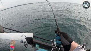 Рекордный дубль GT морская рыбалка у Khao Lak Таиланд два гиганта одновременно на легкие катушки
