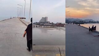 Рыбалка на пирсе Hua Hin морская прогулка с удочкой по тайскому побережью