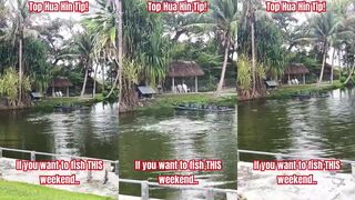 Fishing in Hua Hin уютный рыболовный домик Hin Lek Fai и морская рыбалка в Хуа Хине для отдыхающих
