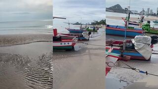 Fishing boats and fisherman Hua Hin рыбацкие лодки утренний рынок и жизнь тех кто делает рыбалку работой