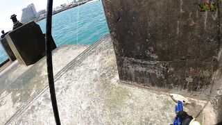 Рыбалка с пирса Hua Hin есть поклевки рыба клюет и морская прогулка удалась