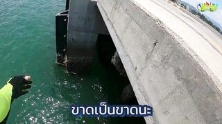 Рыбалка с пирса Hua Hin есть поклевки рыба клюет и морская прогулка удалась