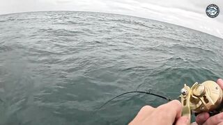 Giant trevally mayhem бесконечные поклевки на джиги и попперы во время морской рыбалки в Таиланде