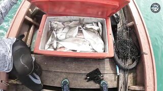 Giant trevally mayhem бесконечные поклевки на джиги и попперы во время морской рыбалки в Таиланде