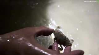 Исследуем пляж Hua Hin идем с удочкой к Khao Takiab и пробуем рыбалку по камням у храма на скале