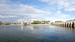 Ночная рыбалка с пирса Hua Hin EP 13 проверяем какие виды рыбы клюют под огнями в гавани